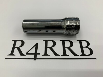 Snap-on Tools USA NEW 3/8'' Drive 3/8'' SAE DEEP 6 Point Chrome Socket SFS121
