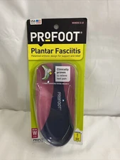 Profoot Womens Plantar Fasciitis Orthotics  1 Pair Size 6-10