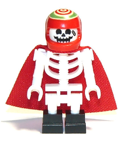 Lego Douglas Elton 70429 El Fuego Skeleton with Cape Hidden Side