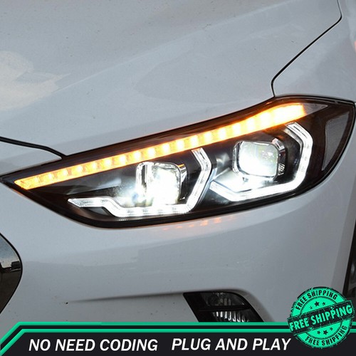 For Hyundai Elantra Headlights 2016 