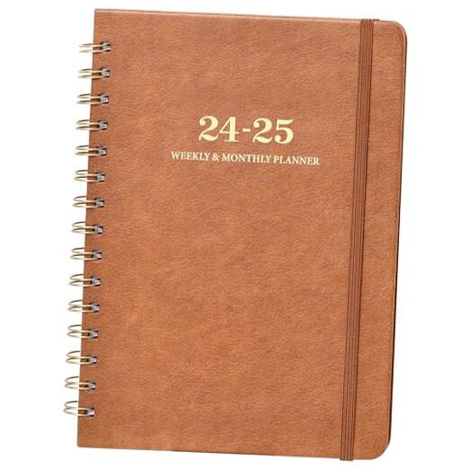 2024-2025 Planner - 2024-2025 Planner Weekly and Monthly from July 2024 - Brown