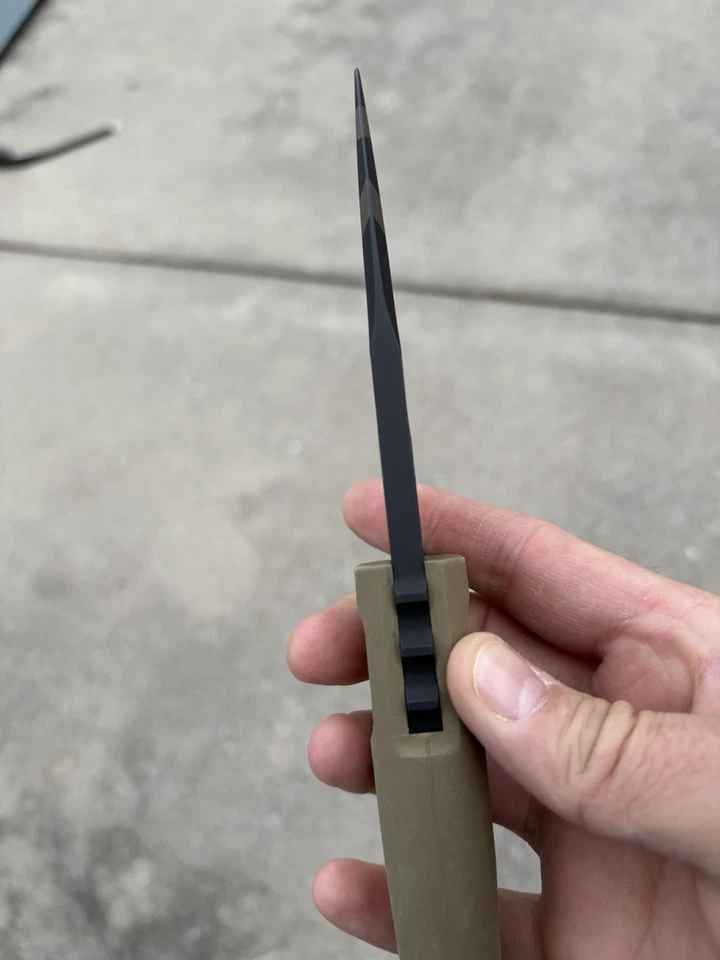 Cuchillos Extrema Ratio EX160SHRGOG metralla Desert Warfare N690 Foto 4 de 4