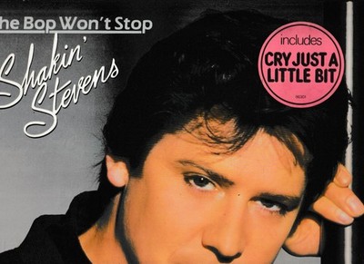Shakin' Stevens - The Bop Won't Stop LP 1983 (VG+/VG+) '