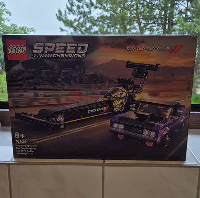 LEGO Speed Champions 76904 Mopar Dodge SRT Dragster & 1970 Challenger OVP