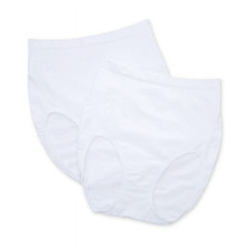 Bali Women's Tummy Panel Shaping Brief 2-Pack