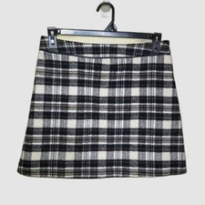 Abercrombie and Fitch Y2K Wool Plaid Mini Skirt 8