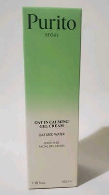 Purito Oat In Calming Gel Cream Vegan Soothing Face Moisturizer  Full Size NIB