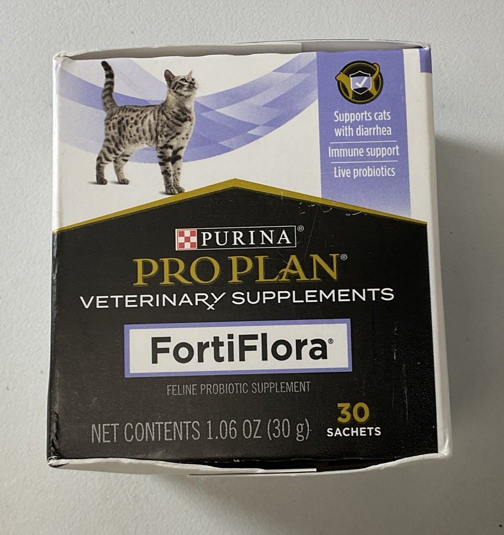 Purina FortiFlora Probiotic Supplement 30 Sachets for Cats EXP 12/2025