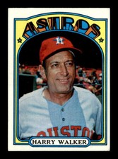 1972 Topps #249 Harry Walker MG EX/EX+ X3702853