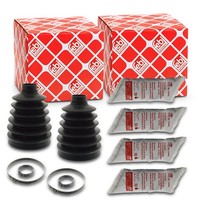 2X Febi Bilstein Faltenbalgsatz Achsmanschette Ford Galaxy WA6 Mondeo BA7