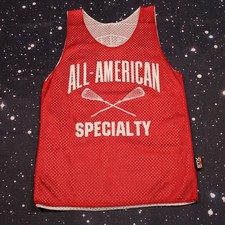 STX All-American Specialty Women's Lacrosse Red Jersey - Medium - Made in USA