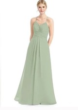 NWT Azazie Cecilia Dress In Pearl Pink Sz 4