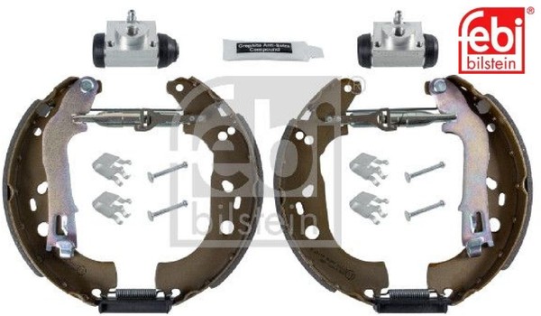Febi Bilstein 38750 Bremsbackensatz 4 Bremsbacken Trommelbremse-image