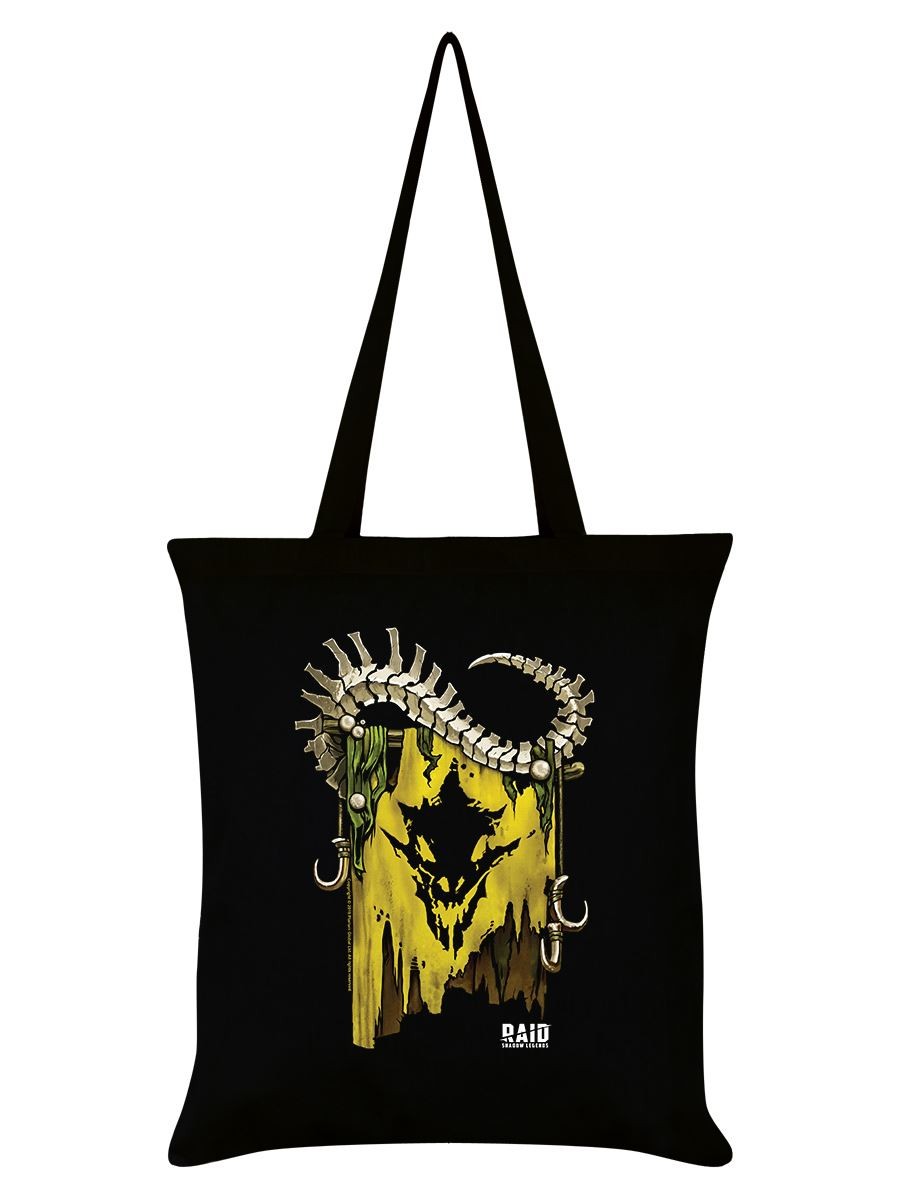 RAID: Shadow Legends Lizardmen Black Tote Bag