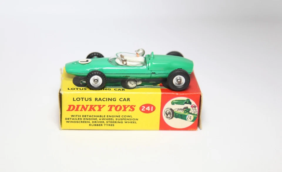 Coche de carreras Dinky 241 Lotus en caja original - Excelente vintage original años 60 Foto 2 de 4