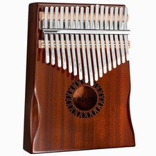 Kalimba Thumb Piano 17 Keys Portable Mbira Finger Gifts Kids Adults