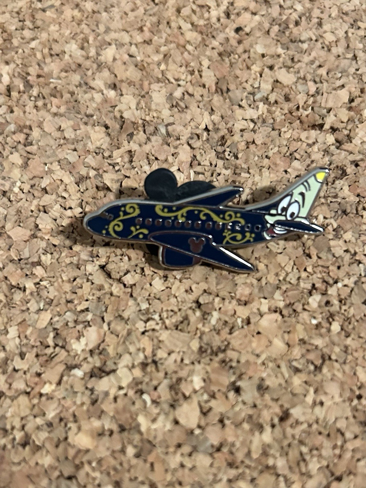 Lumiere Disney Airplane Pin