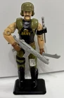 GI Joe ARAH 1989 Back Blast action Figure Gun and 1 Knife not original To Figure