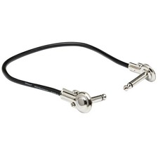 Hosa IRG-101 1/4" Right Angle Guitar Patch Cable, 12"