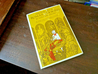 The Fine Art of Roman Cooking Cookbook by Alexander Lenard, 1st Ed, 1966 FAST SH