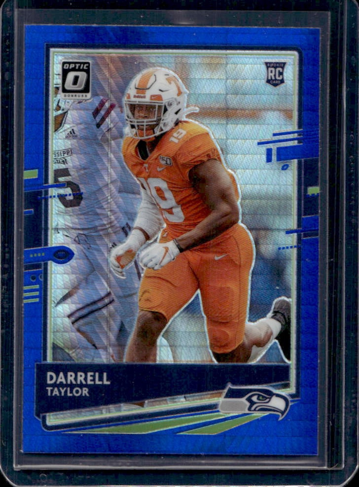 Darrell Taylor Panini Donruss Optic #136 Blue Hyper