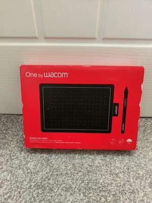 Wacom One by Wacom Grafikstifttablett USB CTL-472-N schwarz/rot neu im Karton
