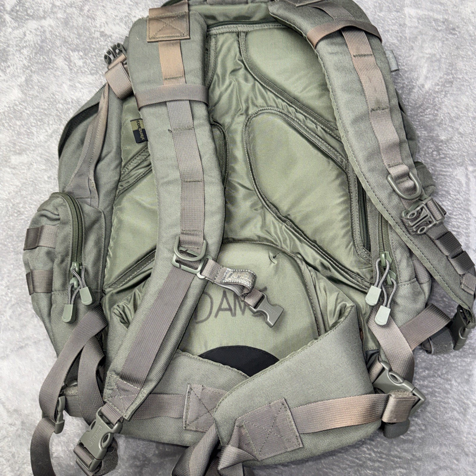 CAMELBAK Maximum Gear Tri Zip Backpack Cordura Great Green