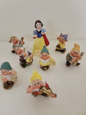 Vintage Snow White and the Seven Dwarfs Figur...
