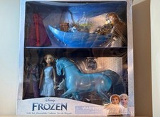 Disney Official Frozen Classic Doll Gift Set - Elsa Anna Olaf Nokk - Damaged Box