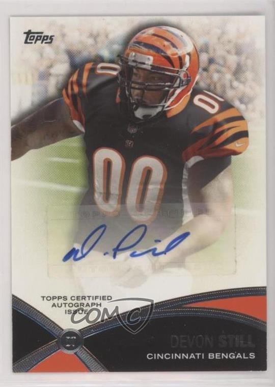 2012 Topps Prolific Playmakers Devon Still #PPA-DST Rookie Auto RC 0q3