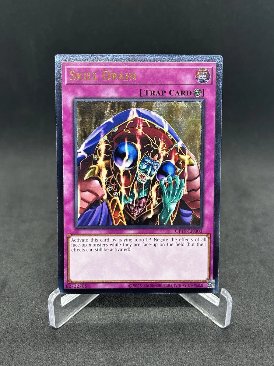 Skill Drain Yu-Gi-Oh! TCG Individual Trading Card Games for sale