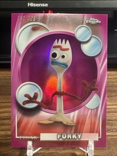 FORKY 2026 Topps Chrome Disney #192 Pink Refractor /399 ( 367/399)
