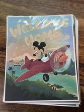 Disney Vacation Club Welcome Home Bret Iwan Mickey Mouse Promotional Art Print