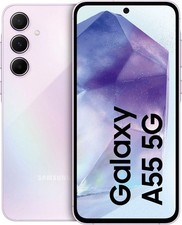 SAMSUNG Galaxy A55 5G 256 Go Lilas Reconditionné Très bon état