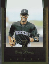 1997 Donruss Elite Stars Gold Ellis Burks Baseball Card #119