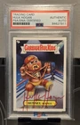 2007 GARBAGE PAIL KIDS GPK RUSSEL MANIA HULK HOGAN #16B PSA AUTHENTIC AUTO