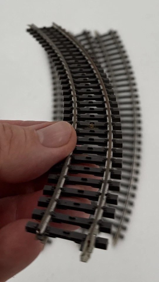 5 Pieces Of Marklin K Track 11-5/8'' Radius Curve HO Scale Nickel Silver 2210 - Image 2 of 4
