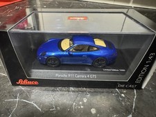 Schuco 1/43 Porsche 911 Carrera 4 Gts Blue Limited To 1000 Units