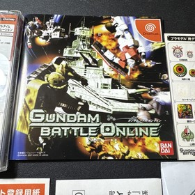 Gundam Battle Online Dreamcast Game Sega DC Japanese Version NTSC-J