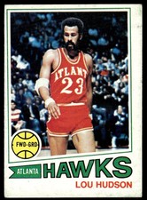1977-78 Topps Lou Hudson Atlanta Hawks #85