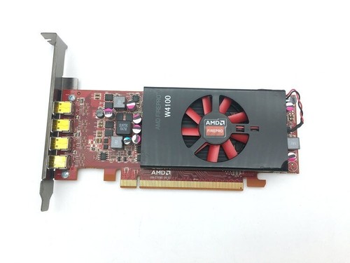 AMD FirePro W4100 2GB GDDR5 4x Mini Displayport PCI-e 3.0 Video Card - Picture 4 of 8