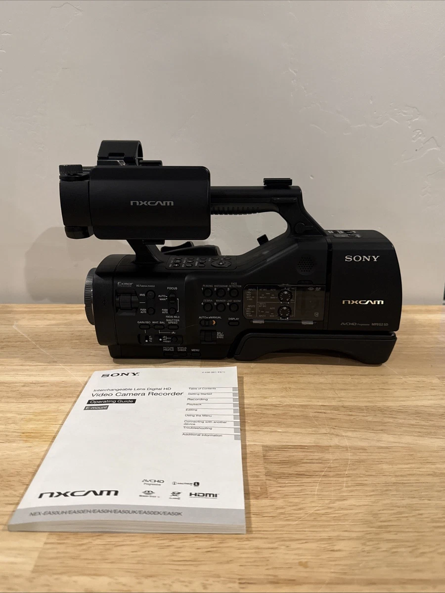 Sony NXCAM Camcorder for sale | eBay