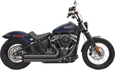 Bassani Pro-Street Turn Out Exhaust Black Harley FXBB/FXLR/FXFB/FLSL