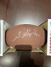 Sterling Shepard New York Giants Signed autographed NFL football proof