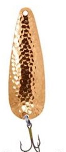 Rainbow Plastics Pot-O-Gold 1/4 Oz Fishing Lure Spoon Hammered Brass