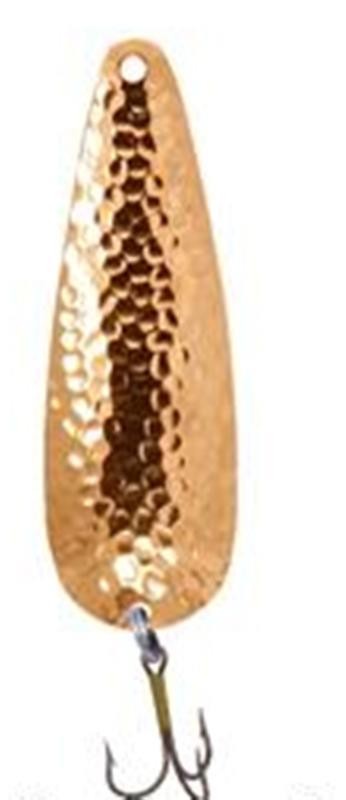 Rainbow Plastics Pot-O-Gold 1/4 Oz Fishing Lure Spoon Hammered Brass