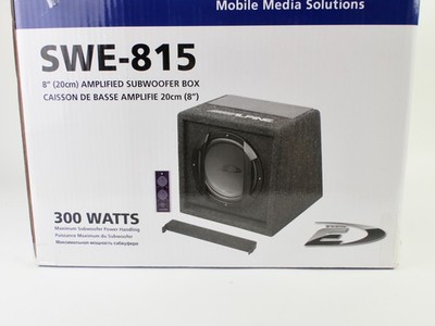 Aktiver Gehäuse - Subwoofer Alpine SWE-815