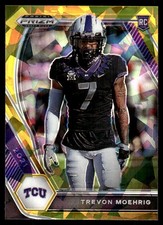 Trevon Moehrig 2021 Panini Prizm D/P Collegiate #146 TCU Horned Frogs SEE SCAN!