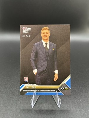 Will Levis 2023 Topps Now #D3 Blue Parallel /49 (RC) Titans