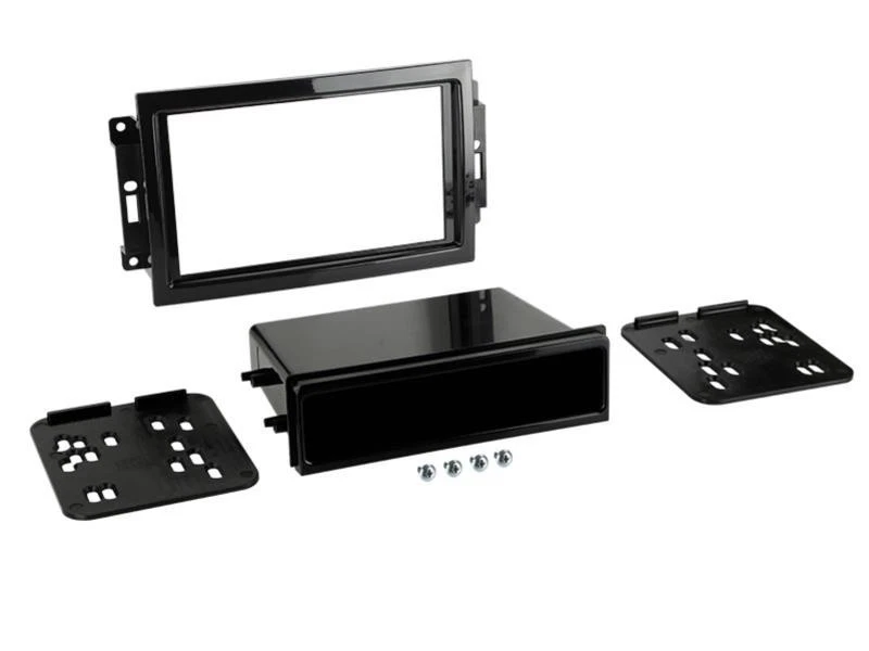 Support autoradio compatible avec Chrysler Dodge Jeep Noir - Photo 1/1